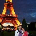 Couple tour Eiffel